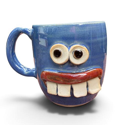 Nelson Studio Blue Goofy Mug DP6531